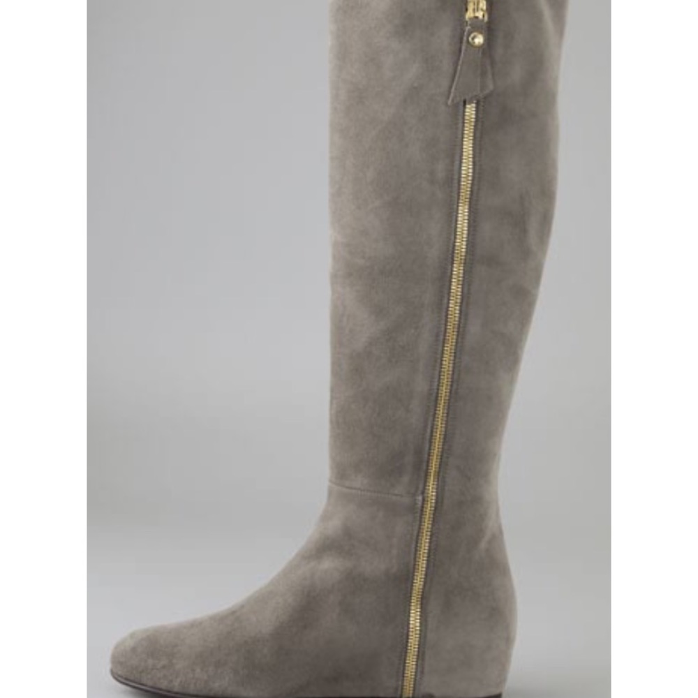 Stuart Weitzman “Elf” over the knee suede boot